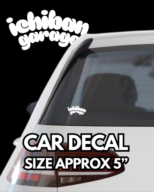 Ichiban Garage Bubble Decal