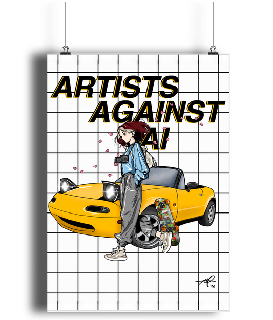 Artists Against AI Print