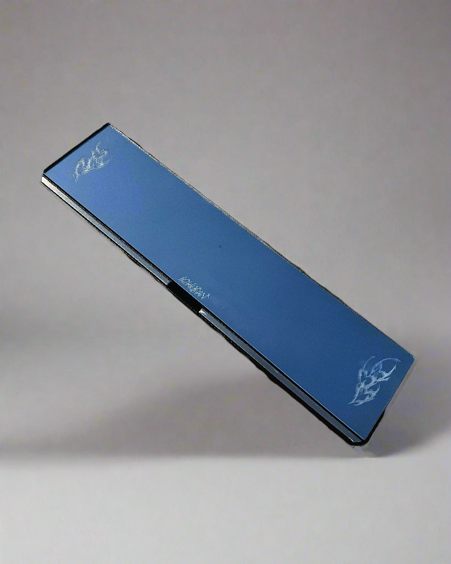 Mini Cyber Hearts Engraved Rearview Mirror