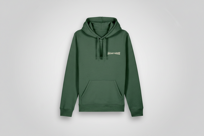 Embroidered Retro Wavy Logo Hoodie