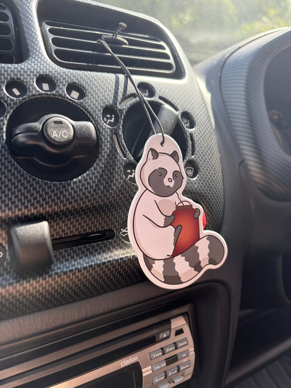 Car Air Freshener - Honey & Peach Scented