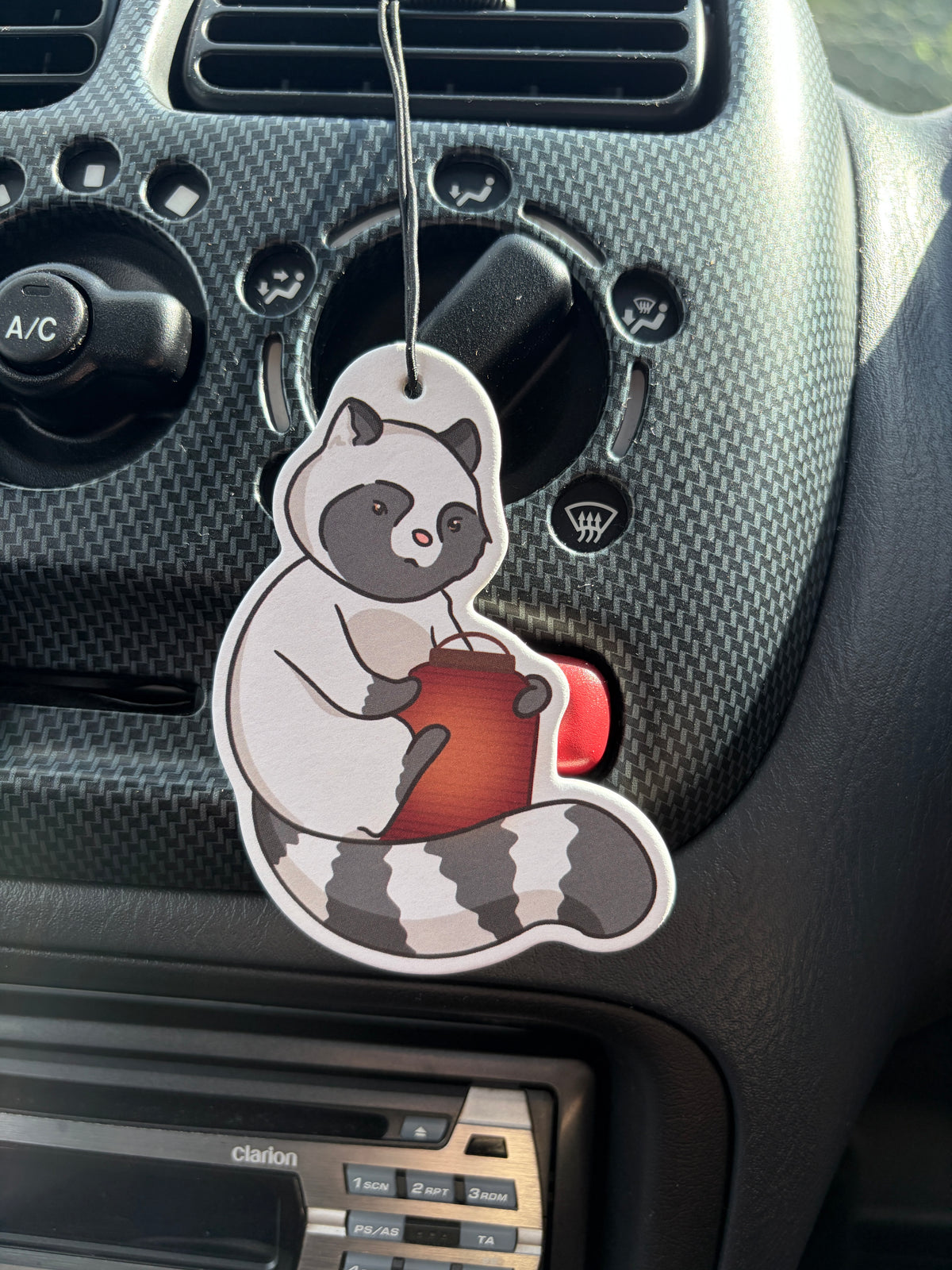 Car Air Freshener - Honey & Peach Scented