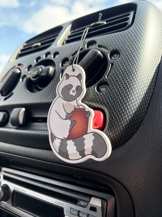 Car Air Freshener - Honey & Peach Scented