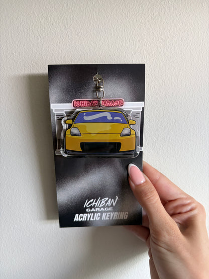 350Z Car Keychain