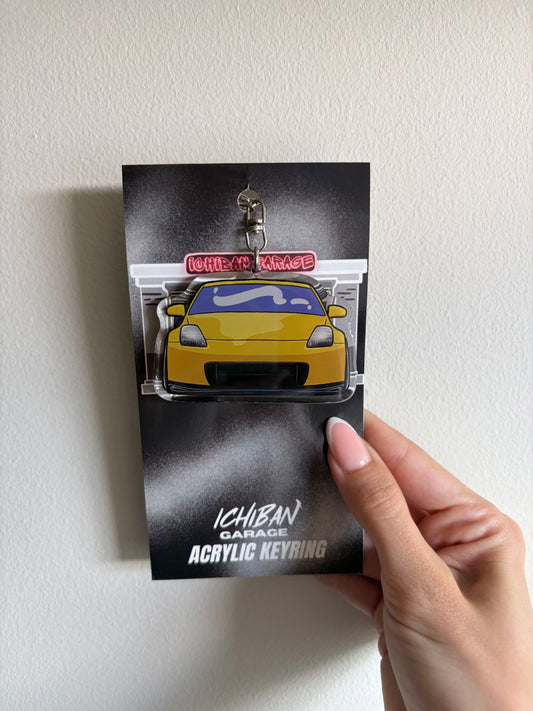 350Z Car Keychain