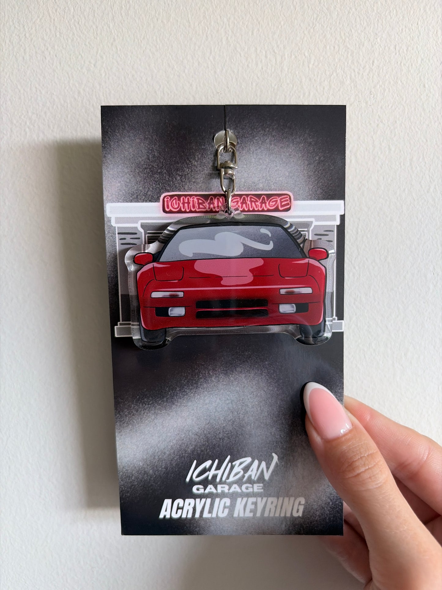 NSX Car Keychain