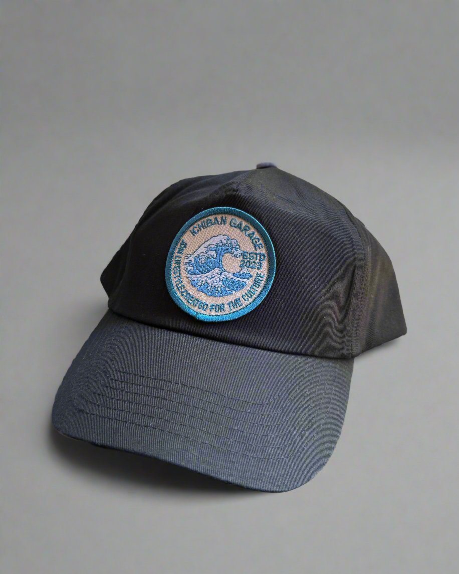 Kanagawa Wave Cap - Black / Sand