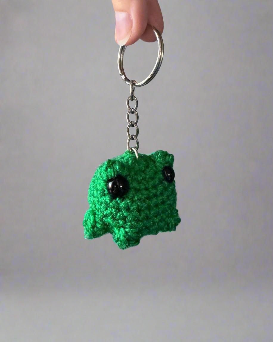 Froggy Crochet Keychain