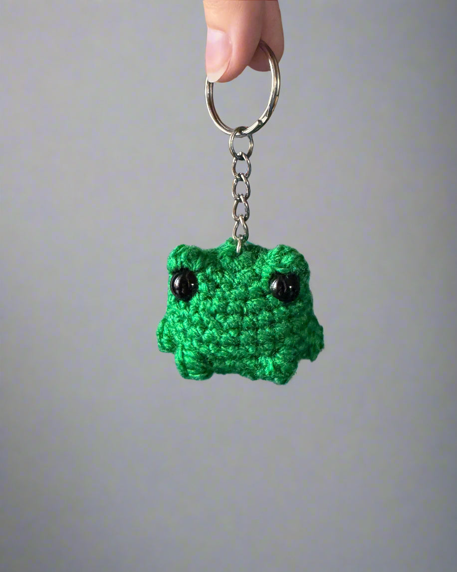 Froggy Crochet Keychain