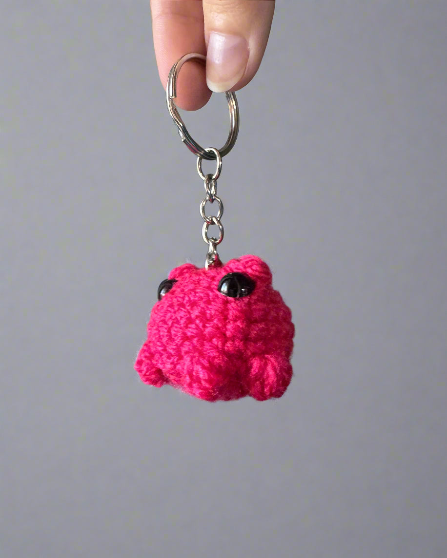 Froggy Crochet Keychain