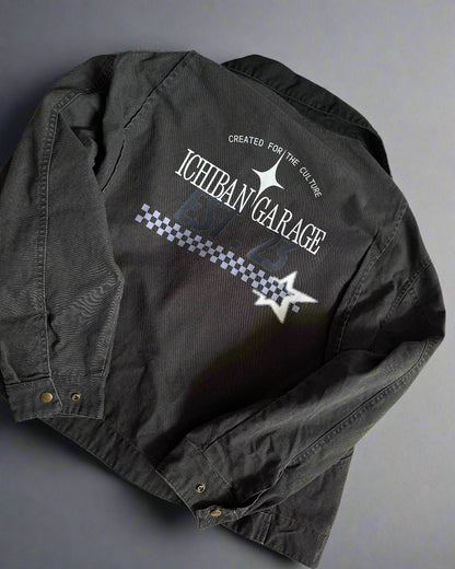 Ichiban Garage Jacket -  Black / Grey