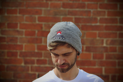 Mountain Embroidered Beanie