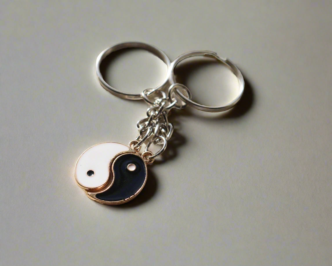 Yin & Yang Friendship Keychains
