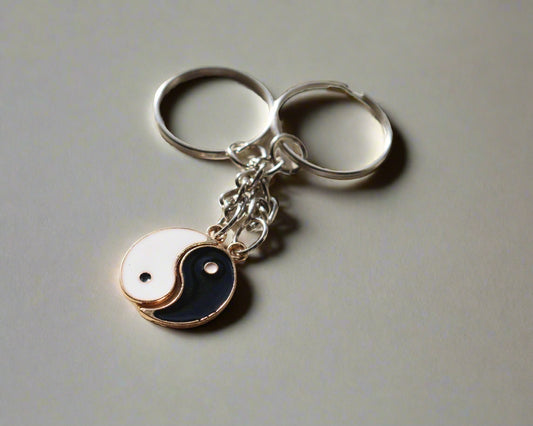 Yin & Yang Friendship Keychains
