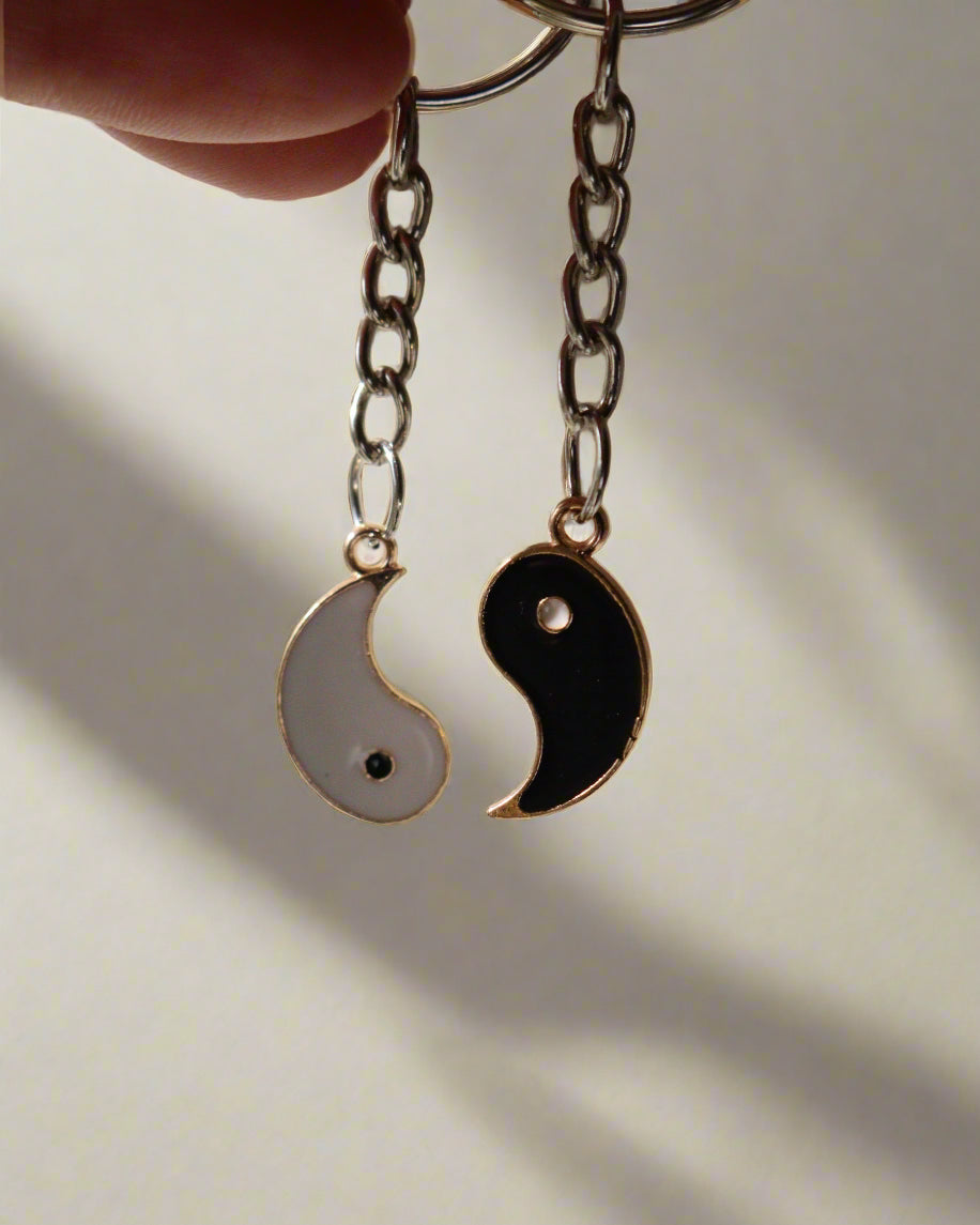 Yin & Yang Friendship Keychains