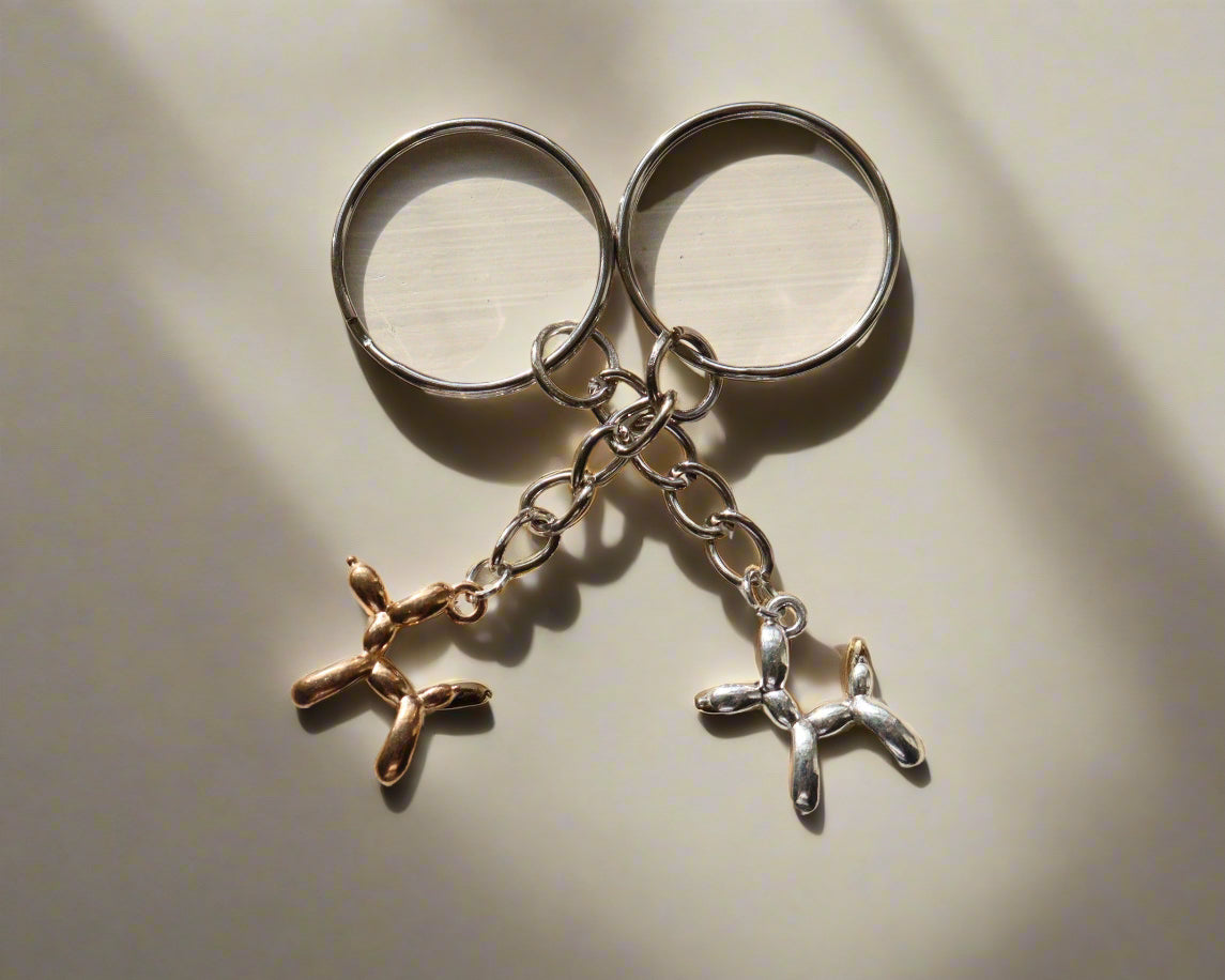 Balloon Dog Keychain