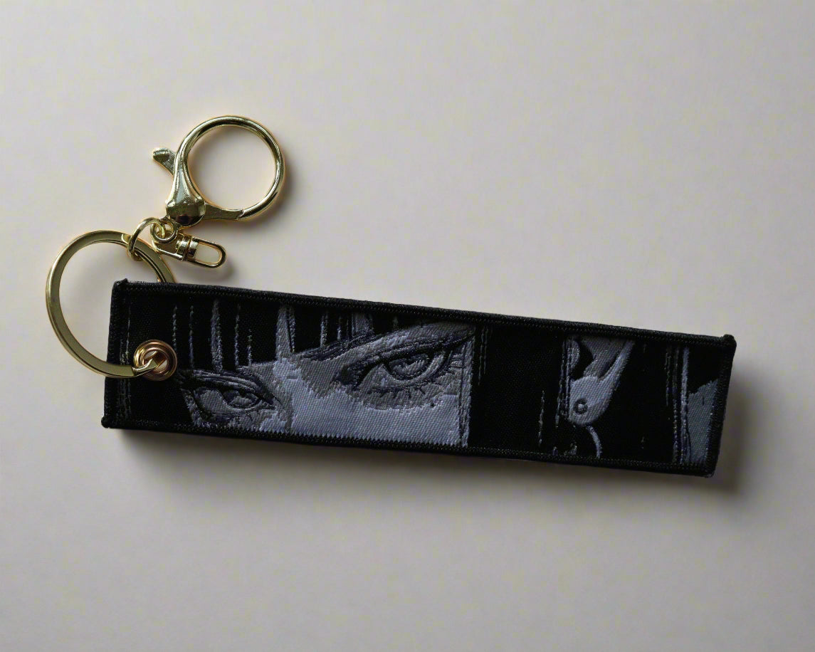 Anime Eyes Jet Tag Keychain #3