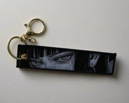 Anime Eyes Jet Tag Keychain #3