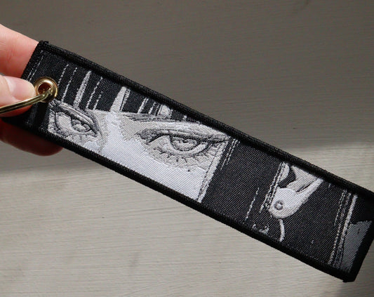 Anime Eyes Jet Tag Keychain #3