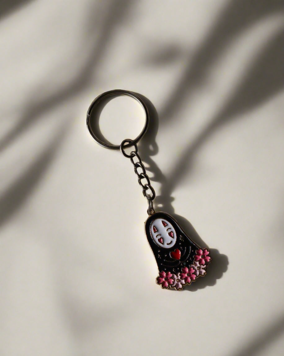 Floral Lonely Spirit Keychain