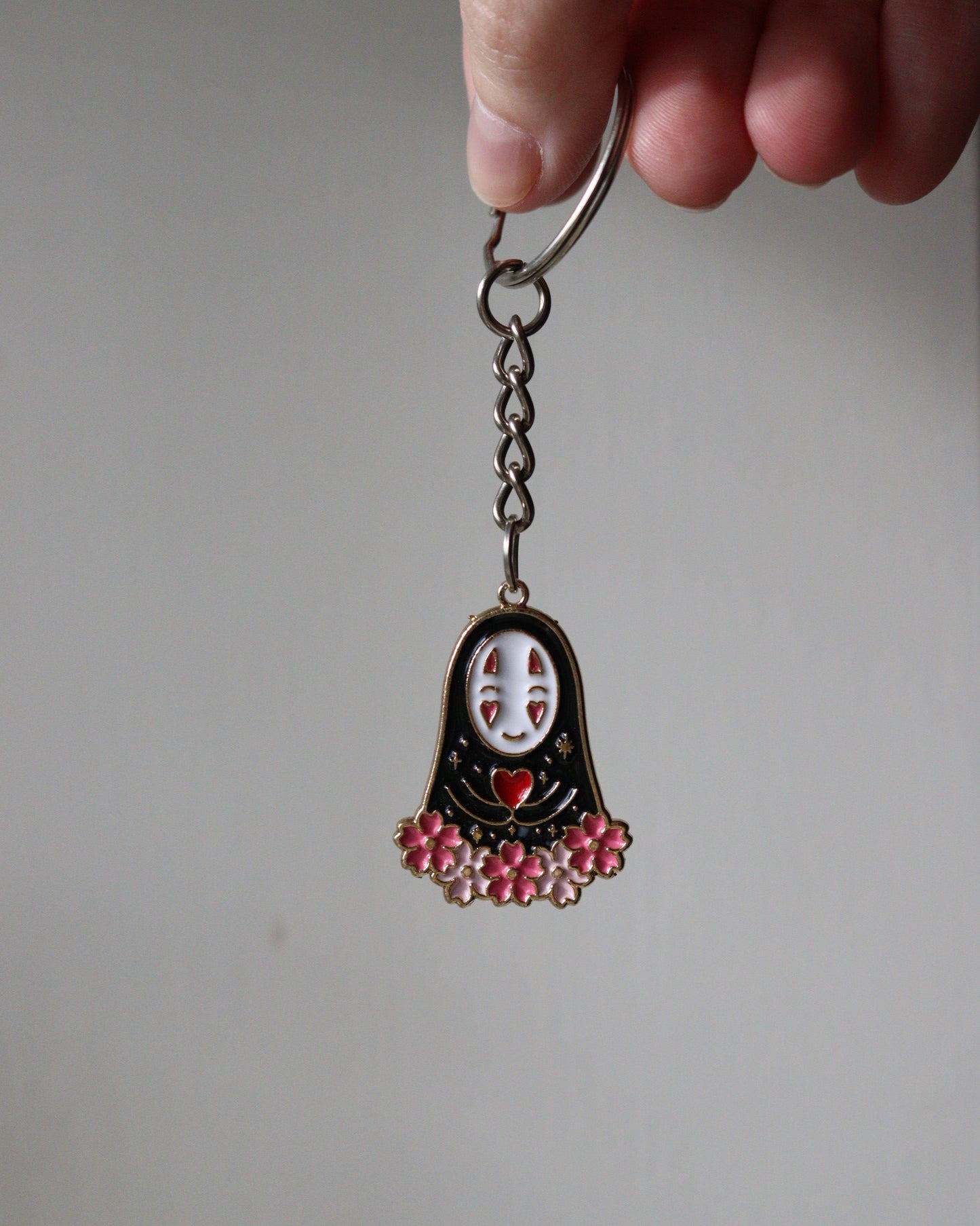 Floral Lonely Spirit Keychain