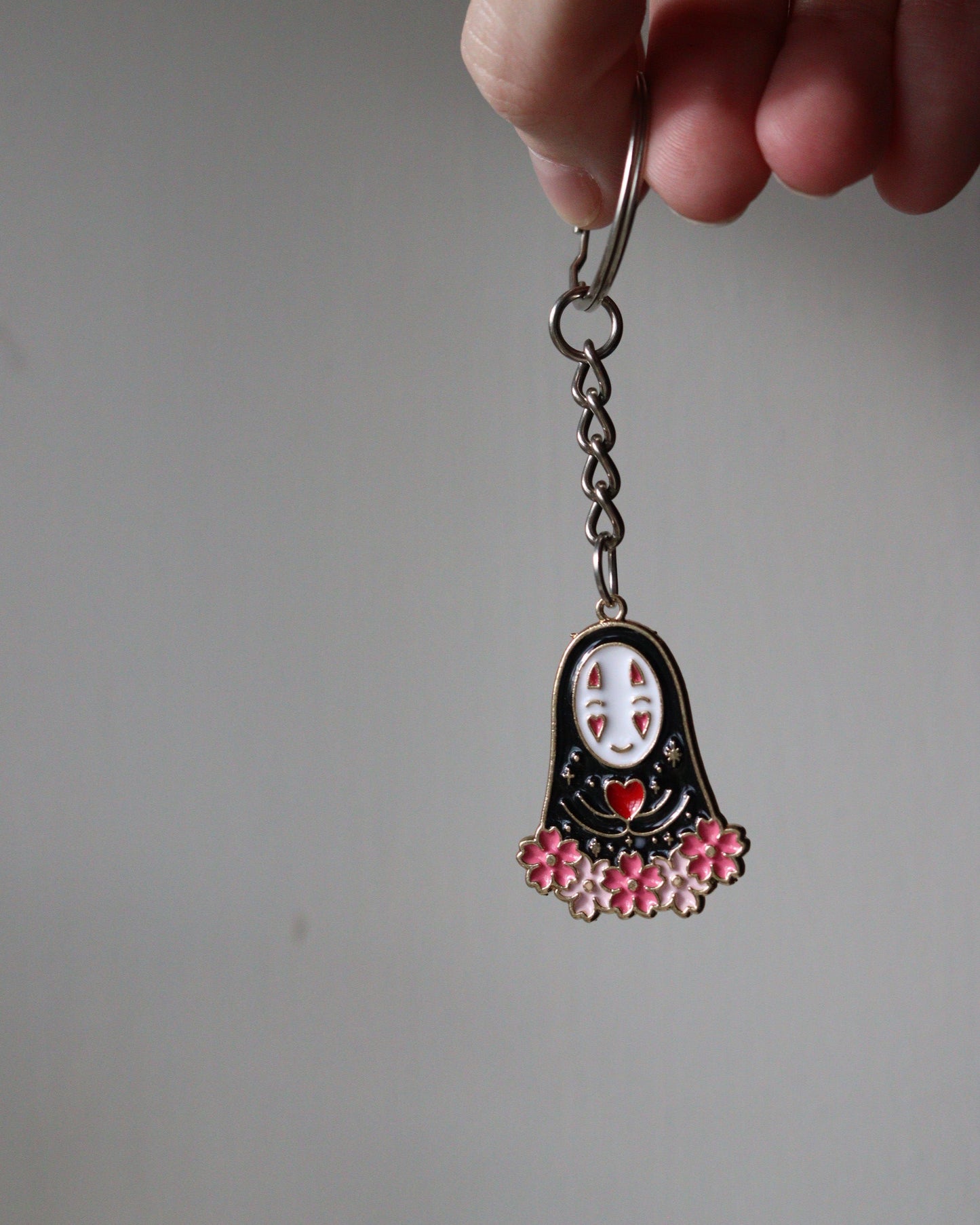 Floral Lonely Spirit Keychain