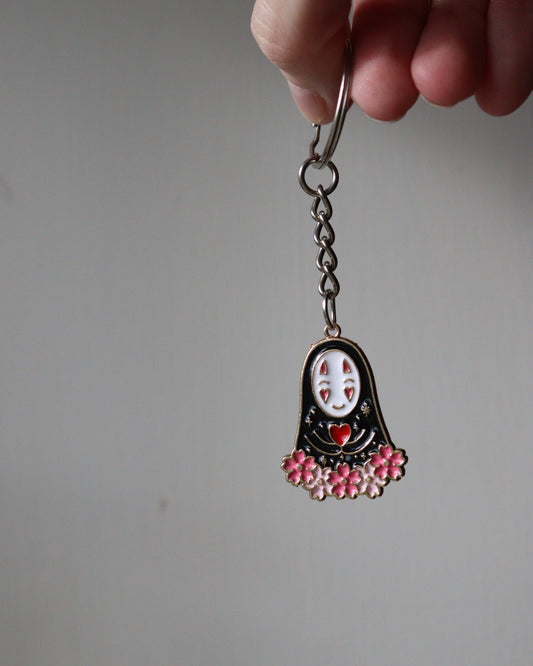 Floral Lonely Spirit Keychain
