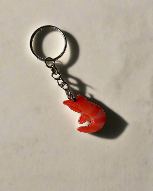 Shrimp Keychain