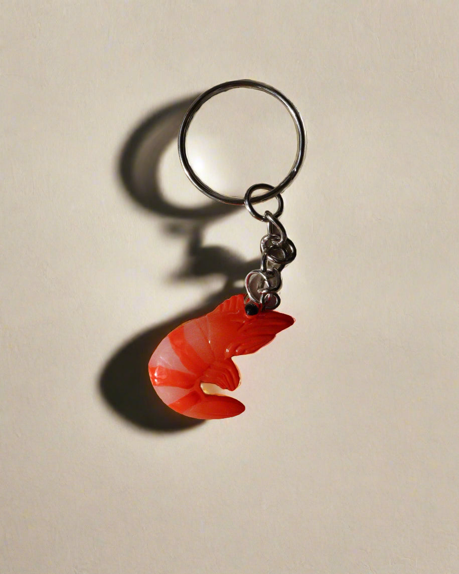 Shrimp Keychain