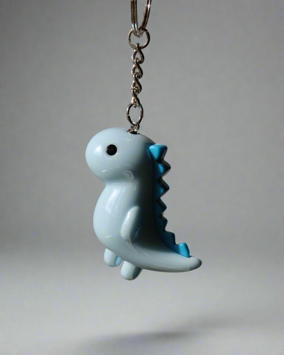 Chunky Dino Keychain