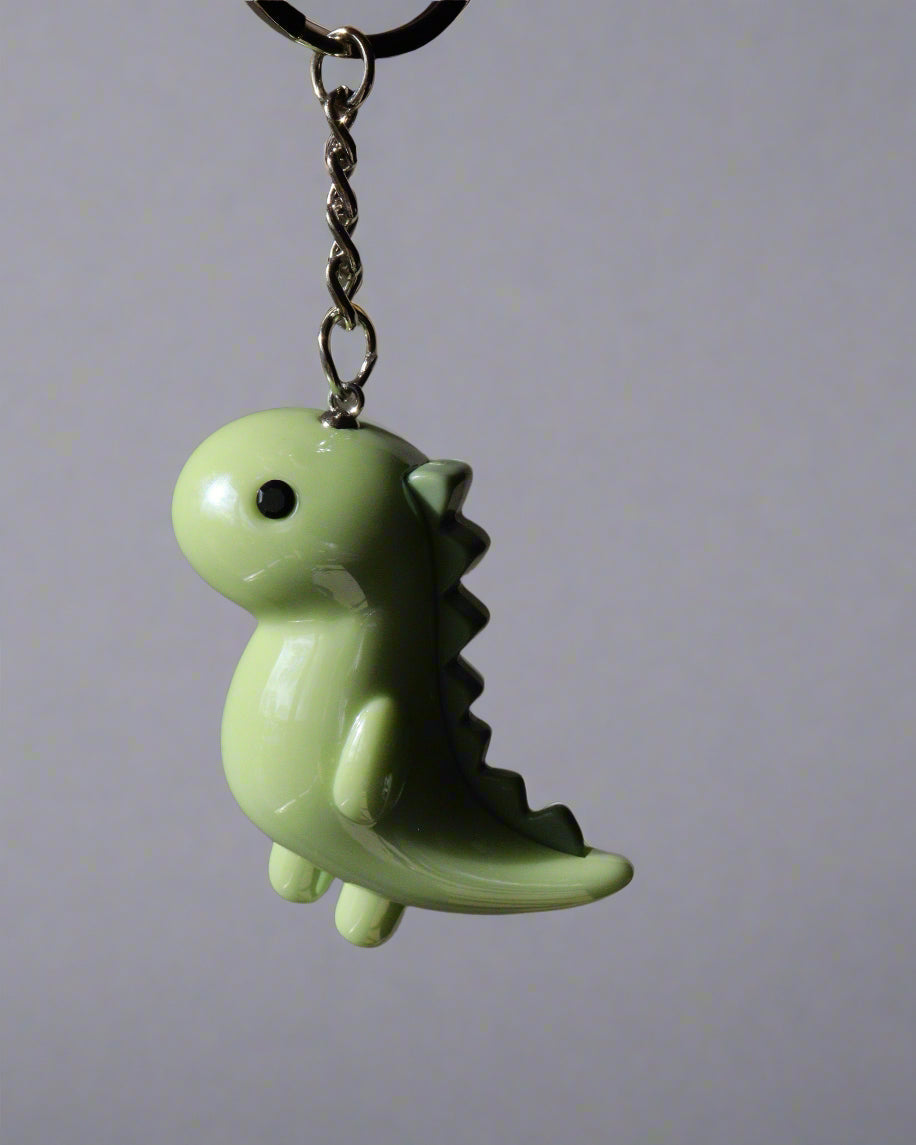Chunky Dino Keychain