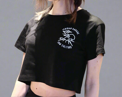 Mount Fuji Cropped T-Shirt