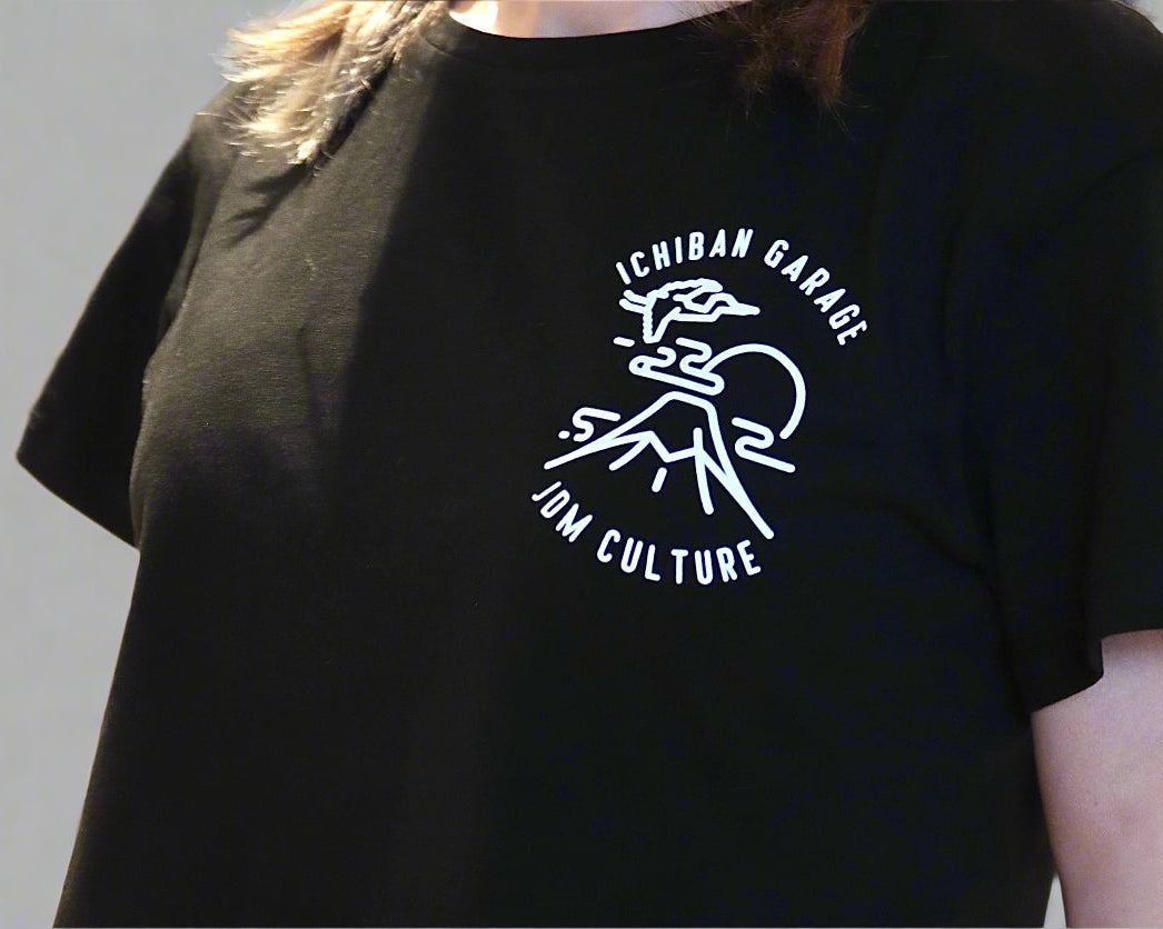 Mount Fuji Cropped T-Shirt
