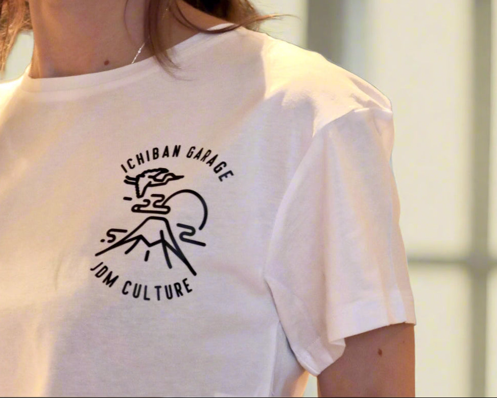 Mount Fuji Cropped T-Shirt