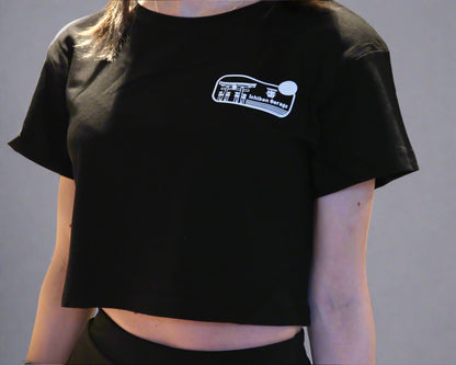 Japanese Stamp Cropped T-Shirt