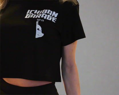 Kitsune Mask Cropped T-Shirt