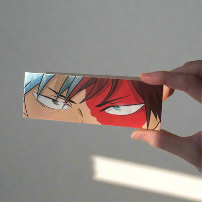 Anime Ice & Fire Eyes Slap Sticker