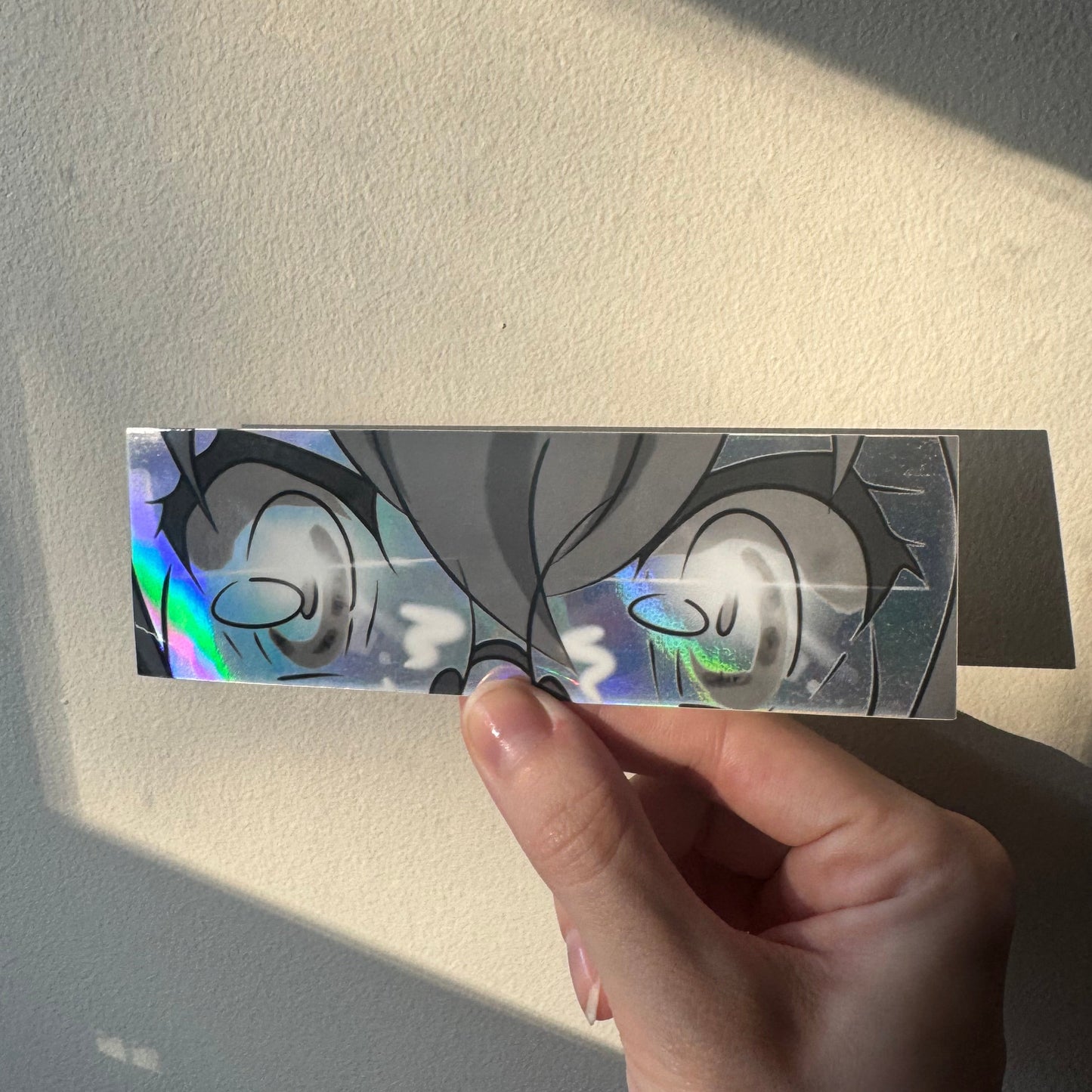 Anime Holographic Eyes Slap Sticker #2