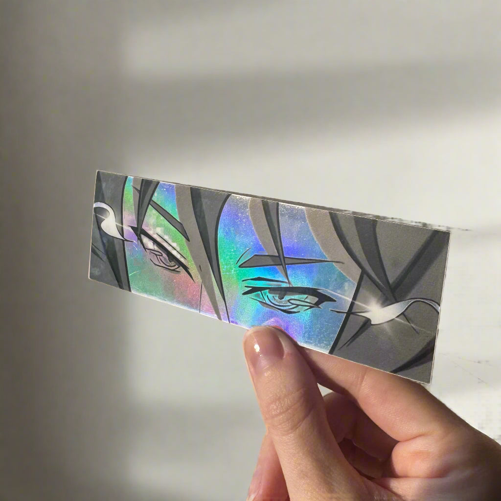 Anime Holographic Eyes Slap Sticker #3