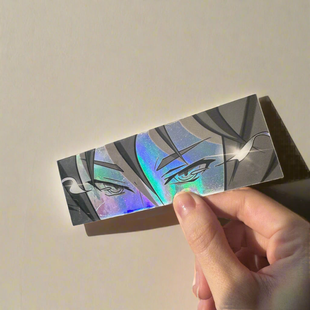 Anime Holographic Eyes Slap Sticker #3