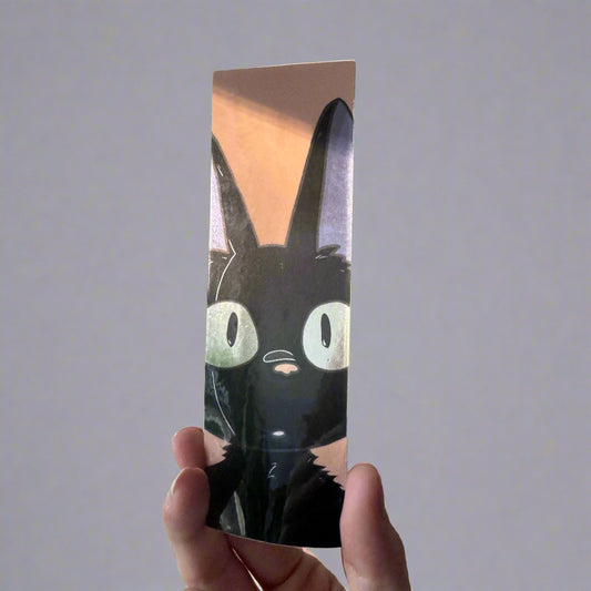 Black Cat Slap Sticker