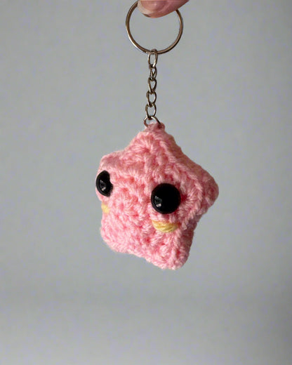 Crochet Star Keychain
