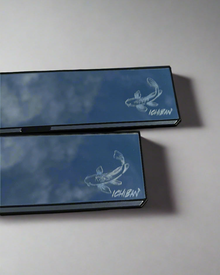 Koi Fish Engraved Rearview Mirror